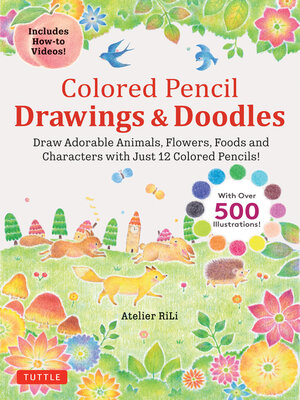 cover image of Colored Pencil Drawings & Doodles